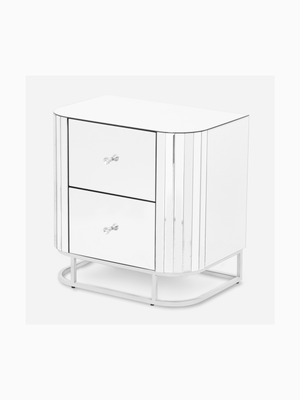 Michelle Mirror 2 Drawer Pedestal