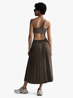 Nike Women's Dri-FIT ACG Brown Pleated Skirt