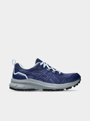 Asics Womens Trail Scout 3 Indigo Blue/Light Blue Trail Running Shoes