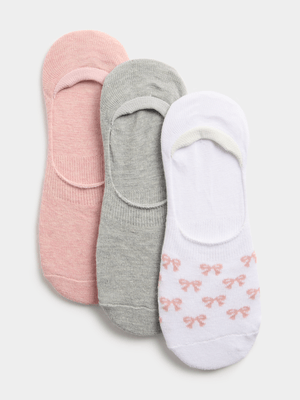Exact Women's 3-Pack Secret Socks