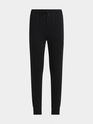 Jordan Unisex Youth Brooklyn Fitted Essential Black Sweat Pants