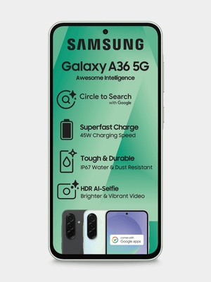 Samsung  A36 5G Dual Sim +15GB +50 Min- Telkom