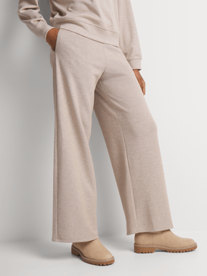 Scuba Wide Leg Elasticated Waist Pants