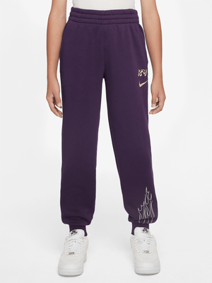 Nike Boys Club Fleece "Kylian Mbappé" Purple Jogger