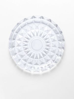 Camila Cut Glass Serving Plate 29cm