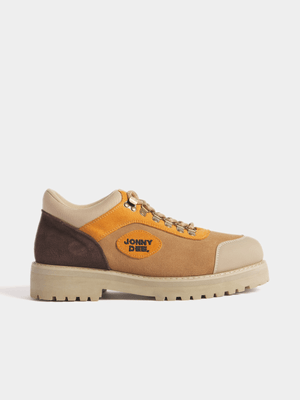 Jonathan D Men's Huke Gravel Brown Boots
