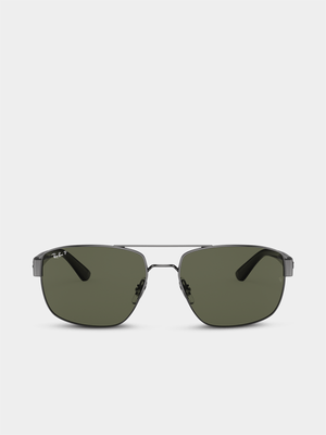 Ray-Ban  Gunmetal 60 Sunglasses