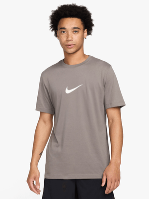 Nike Mens Dri-Fit Fitness Cave Stone Tee