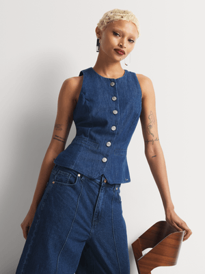 Luella Denim Waistcoat