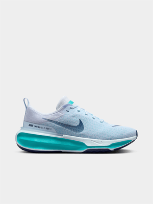 Nike Mens Invincible 3 Grey/Blue Runnning Shoes