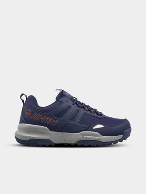 Hi-Tec Mens Barchan Navy/Grey Trail Running Shoes