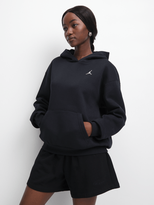 Jordan Women's Brooklyn Fleece Black Hoodie
