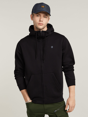 G-Star Men's Premium Core Zip Black Sweatshirt