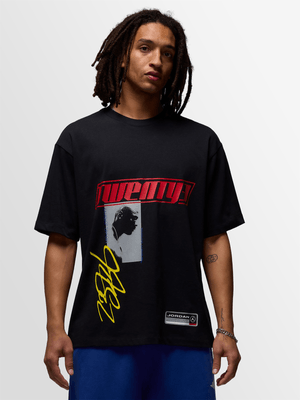 Jordan Men's Flight Essentials Black Oversized T-Shirt