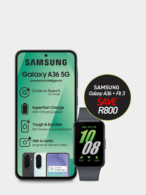 Samsung  Galaxy A36 5G +15GB + Fit 3 - Telkom
