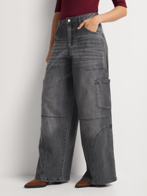 FF Denim Cargo Jeans