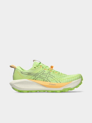 Asics Womens Gel-Trabuco 13 Lime Greens/Rainstorm Grey Trail Running Shoes